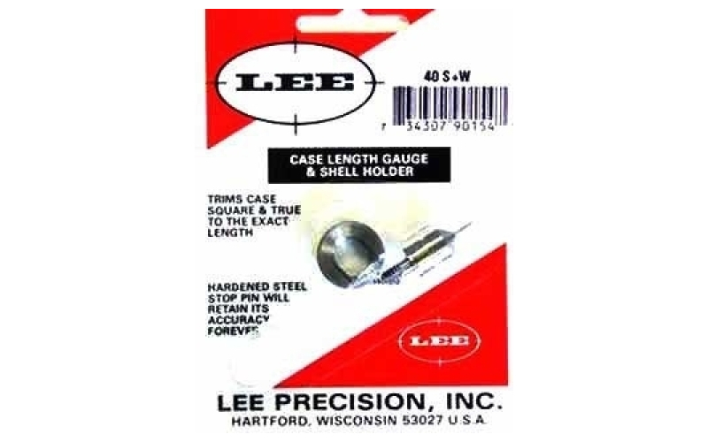 Lee Precision Lee length gauge/ shellholder, .40 s&w